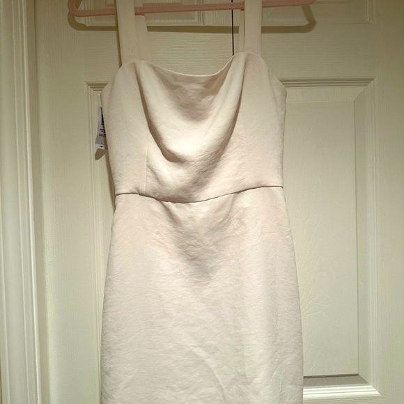 ARITZIA | DRESSES | WILFRED | APERATURE TIE BACK | LIGHT BIRCH | SIZE 8 | BNWT - Picture 7 of 9